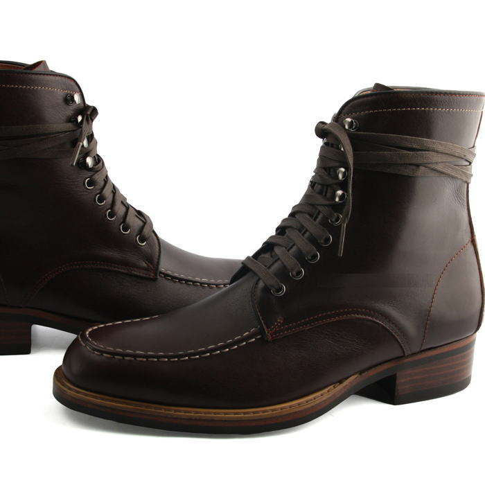 レザーブーツ レースアップレザーブーツ メンズブーツ ブーツ レースアップ レザー 本革 レザーブ