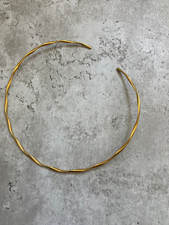 ー「Lueur（リュール）ーネックカフ　サージカルステンレス　ネックレス　チョーカーネックレス 16枚目の画像