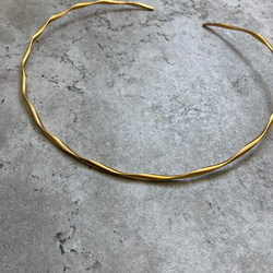 ー「Lueur（リュール）ーネックカフ　サージカルステンレス　ネックレス　チョーカーネックレス 12枚目の画像