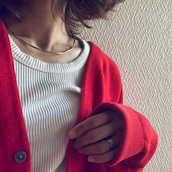 ー「Lueur（リュール）ーネックカフ　サージカルステンレス　ネックレス　チョーカーネックレス 17枚目の画像