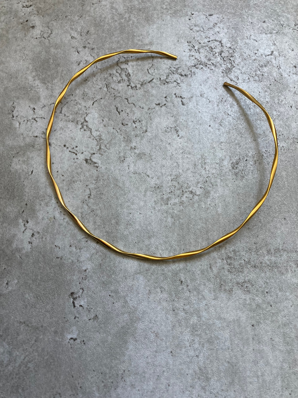 ー「Lueur（リュール）ーネックカフ　サージカルステンレス　ネックレス　チョーカーネックレス 20枚目の画像