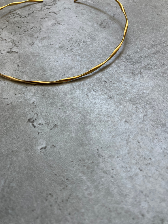 ー「Lueur（リュール）ーネックカフ　サージカルステンレス　ネックレス　チョーカーネックレス 15枚目の画像