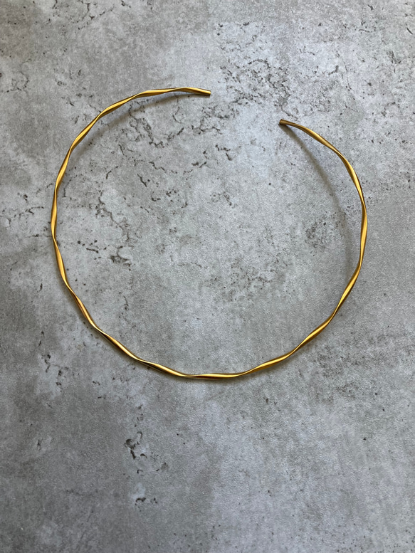 ー「Lueur（リュール）ーネックカフ　サージカルステンレス　ネックレス　チョーカーネックレス 19枚目の画像