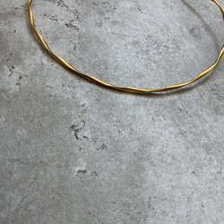 ー「Lueur（リュール）ーネックカフ　サージカルステンレス　ネックレス　チョーカーネックレス 2枚目の画像