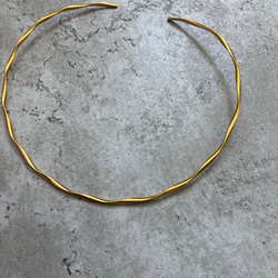 ー「Lueur（リュール）ーネックカフ　サージカルステンレス　ネックレス　チョーカーネックレス 9枚目の画像