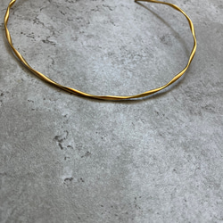 ー「Lueur（リュール）ーネックカフ　サージカルステンレス　ネックレス　チョーカーネックレス 11枚目の画像