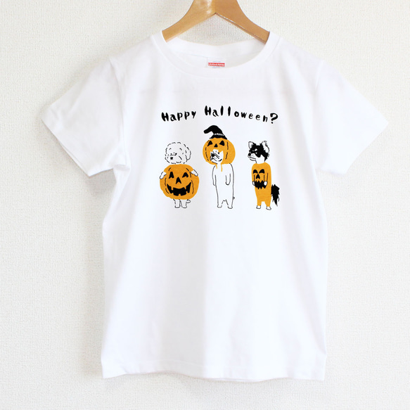 やる気のない3匹のパンプキンズ　レディースタイプ 2枚目の画像