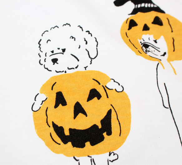 やる気のない3匹のパンプキンズ　レディースタイプ 6枚目の画像