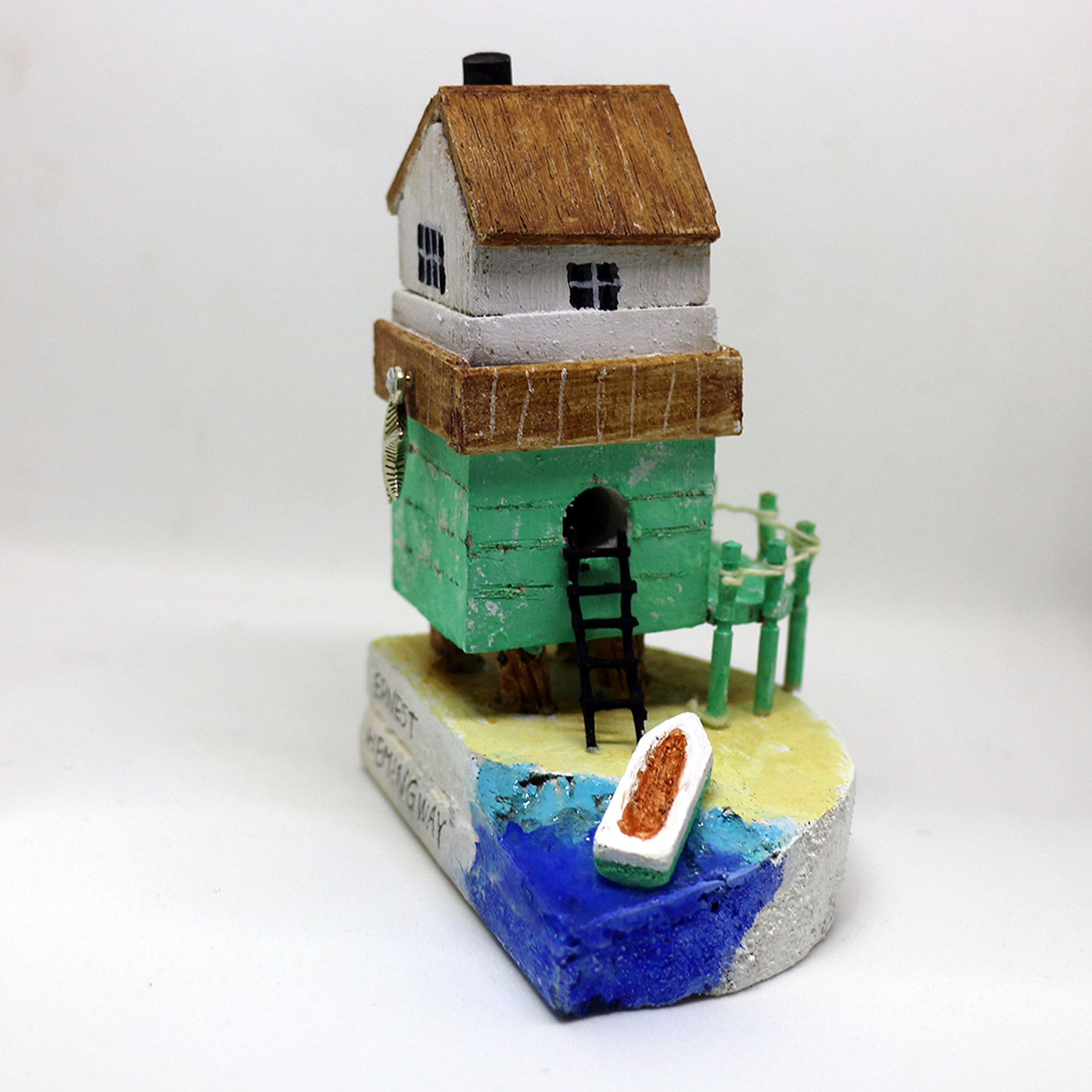 ミニチュア　ハウス　海辺の家　 ヘミングウェイ