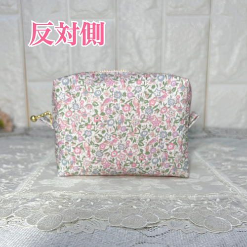 スクエアポーチ リバティスプリングソングJ24A ポーチ Romin 通販