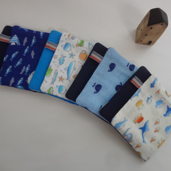 大きめ*パンダ*やわらかガーゼハンカチ4枚セット ハンカチ・手ぬぐい