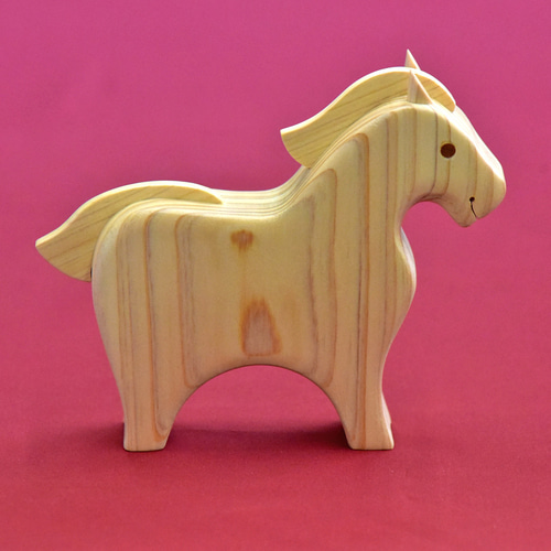 令和8年(2026年)の干支・馬・丙午(ひのえうま) ・白馬・左馬・木製