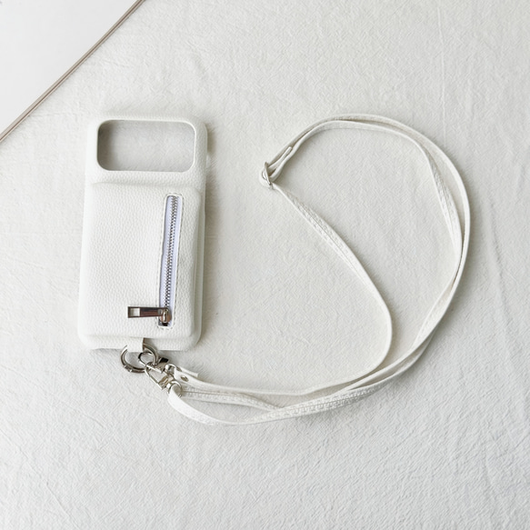 バイカラー ミニポーチ iphone 17 16 15 ケース Galaxy s25 スマホショルダー 小銭入れ リング 14枚目の画像