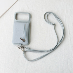 バイカラー ミニポーチ iphone 17 16 15 ケース Galaxy s25 スマホショルダー 小銭入れ リング 12枚目の画像