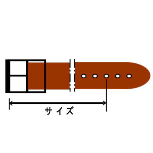 6ミリ厚ヌメ革ベルトG3バックル 極厚ベルト その他ファッション雑貨