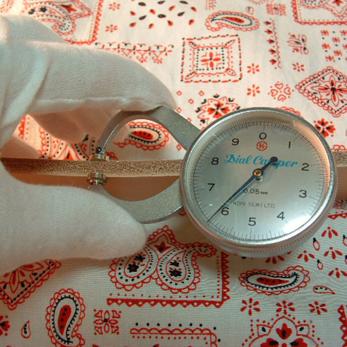 6ミリ厚ヌメ革ベルトG3バックル 極厚ベルト その他ファッション雑貨