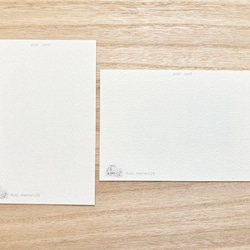 透明水彩画「2026年　午年年賀状4枚セット」 馬　うま　ウマ　お正月　お年賀　ちぎり絵　出産祝い　お正月飾り　鏡餅 6枚目の画像