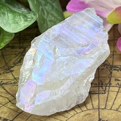 カコクセナイト内包✨ レインボー アメジスト クラスター 原石 ラフ