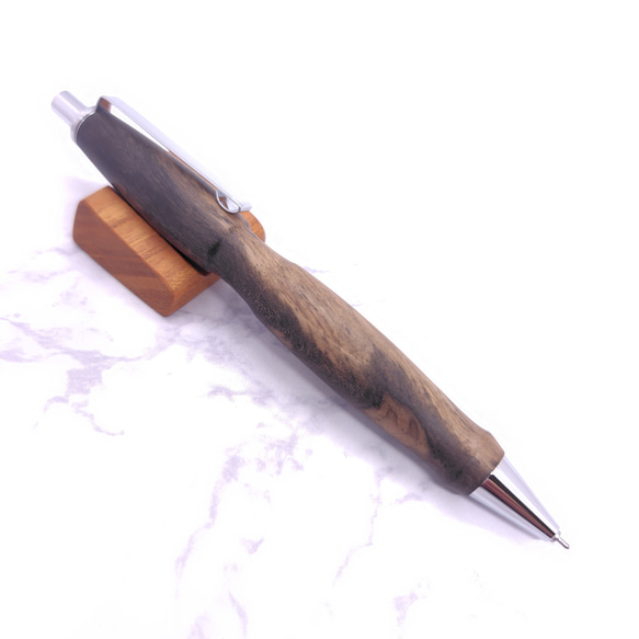 黒柿の木軸ボールペン 2枚目の画像