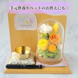 【3色から選べる】可愛いお供えコルクドーム 6枚目の画像