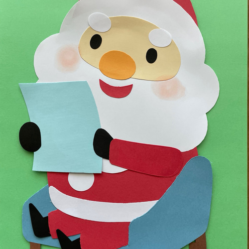 ハンドメイド 壁面飾り☆12月クリスマス【保育園/施設】サンタ