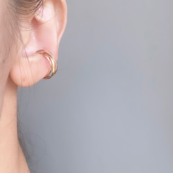 【期間限定】【秋の福袋 No.2】diagonal イヤーカフ&バングル　セット 20枚目の画像