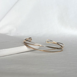 【期間限定】【秋の福袋 No.2】diagonal イヤーカフ&バングル　セット 3枚目の画像