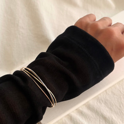 【期間限定】【秋の福袋 No.2】diagonal イヤーカフ&バングル　セット 9枚目の画像