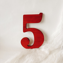 【単品販売　木製　七五三　ビックナンバーバナー】　千歳飴　七五三撮影　七五三参り　おうちスタジオ　撮影小物　753 8枚目の画像