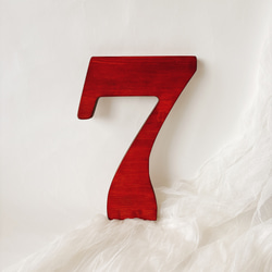 【単品販売　木製　七五三　ビックナンバーバナー】　千歳飴　七五三撮影　七五三参り　おうちスタジオ　撮影小物　753 7枚目の画像