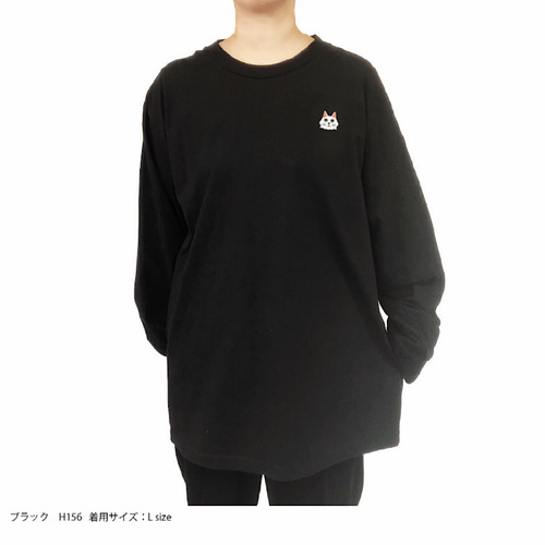 にゃんこ50種類】1匹選べる猫刺繍Tシャツ / うちの子グッズ / 名入れ