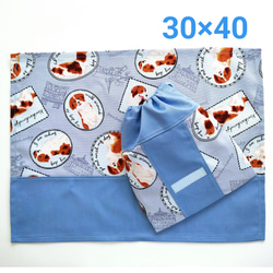 【ストライプ・星】ランチョンマット　巾着袋　給食セット　オーダーページ ストライプ・星】ランチョンマット 巾着袋 給食セット オーダー