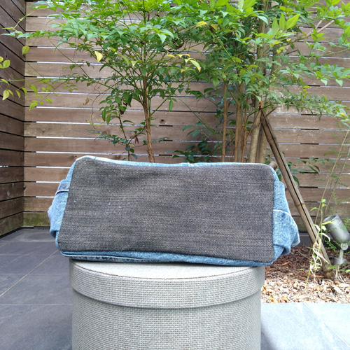 専用❗772【DENIM✖️サイドポケットBIG Tote⚮̈】デニムリメイク