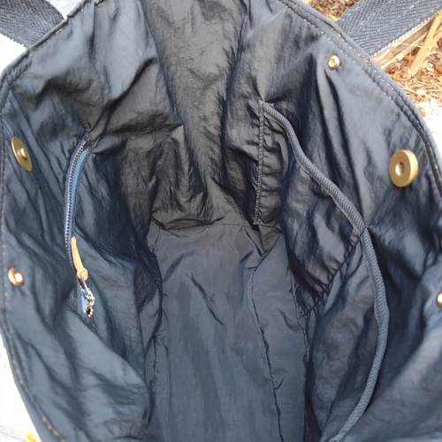 専用❗772【DENIM✖️サイドポケットBIG Tote⚮̈】デニムリメイク