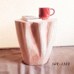 いい香り 東濃ひのき くり抜き シンプル 丸太スツール オーガニック