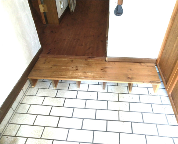 サイズ指定の踏み台　受注生産品 1枚目の画像