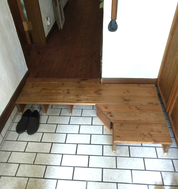 サイズ指定の踏み台　受注生産品 5枚目の画像