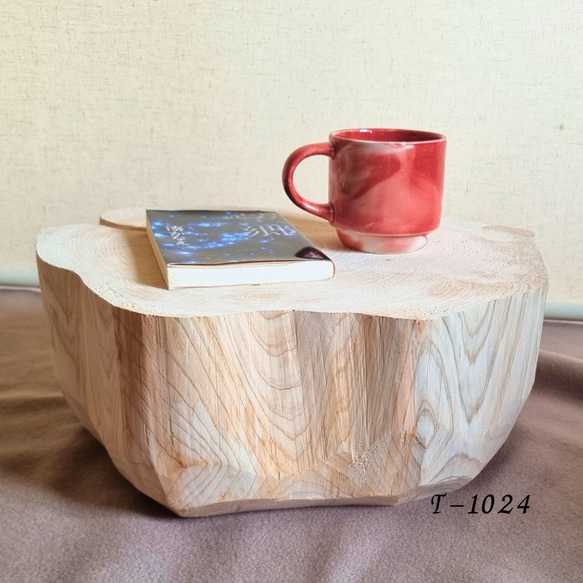 天然アロマ 東濃ひのき テーブル 飾り台 無垢無塗装 オーガニック