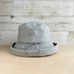 ウールクロッシェ・ライトグレー 1枚目の画像