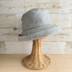 ウールクロッシェ・ライトグレー 5枚目の画像