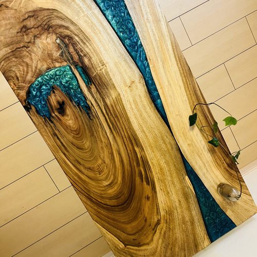 レジンテーブル リバーテーブル ローテーブル アイアンテーブル