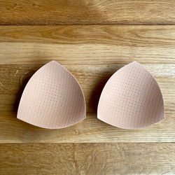 《Newカラー》【茜 】草木染めブラ　オーガニックコットン　ノンワイヤー　しめつけない　綿　ブラ　インナー　らくちん　 8枚目の画像