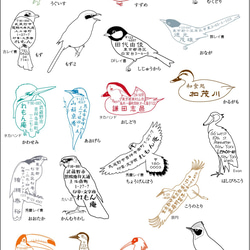 鳥はんこ：気になる野鳥のスタンプ 鳥愛好家にはたまらないはんこ。オーダースタンプです。 4枚目の画像