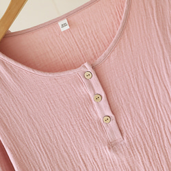 パジャマ 長袖レディース上下セット春秋冬ダブルガーゼ寝巻き 14枚目の画像