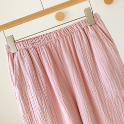 パジャマ 長袖レディース上下セット春秋冬ダブルガーゼ寝巻き 16枚目の画像