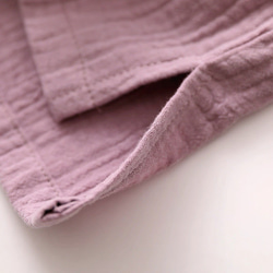 パジャマ 長袖レディース上下セット春秋冬ダブルガーゼ寝巻き 11枚目の画像