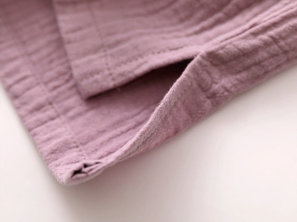 パジャマ 長袖レディース上下セット春秋冬ダブルガーゼ寝巻き 11枚目の画像