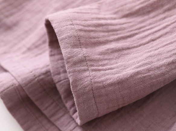 パジャマ 長袖レディース上下セット春秋冬ダブルガーゼ寝巻き 20枚目の画像