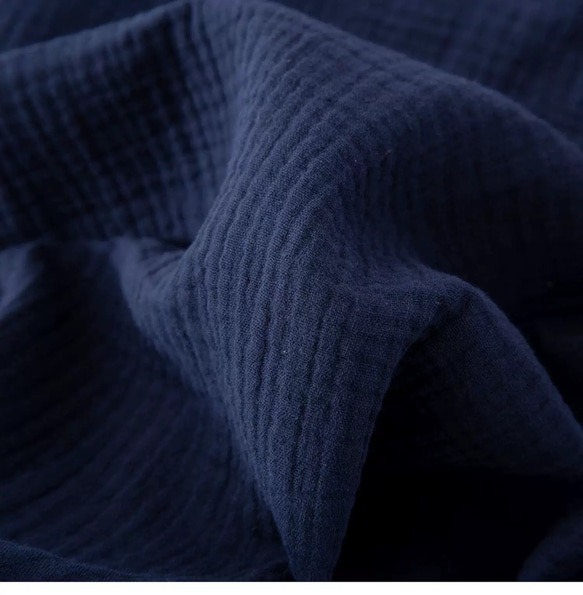 パジャマ 長袖メンズ上下セット男女兼用春秋冬ダブルガーゼ寝巻き 6枚目の画像