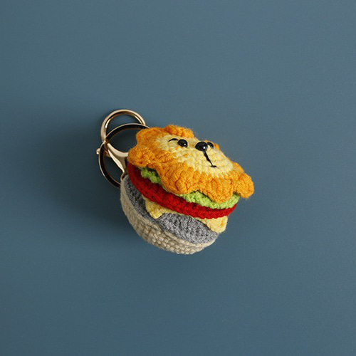 毛糸 手作り 編みぐるみ キーホルダー バッグチャーム プレゼント